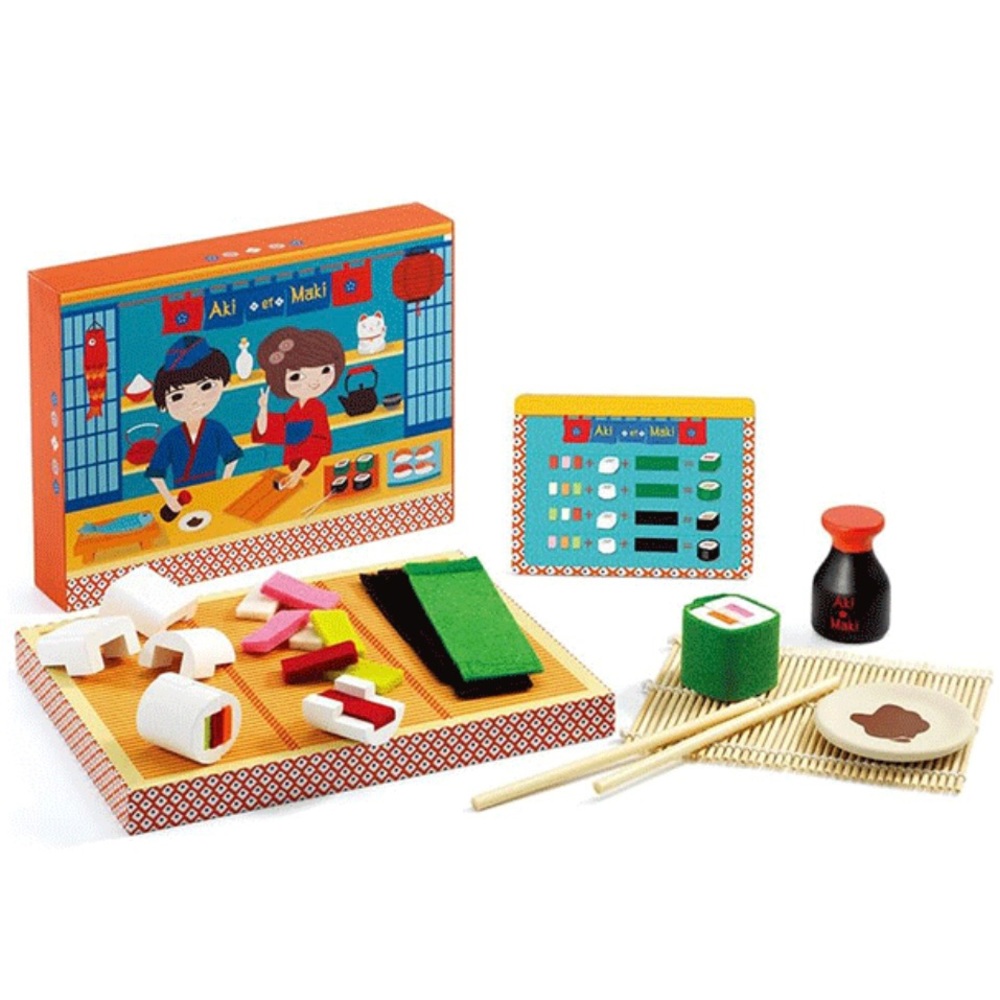 Djeco Aki et Maki Sushi Restaurant Role Play Set